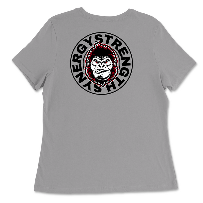 CrossFit Saskatoon Synergy Round Womens - Relaxed Jersey T-Shirt