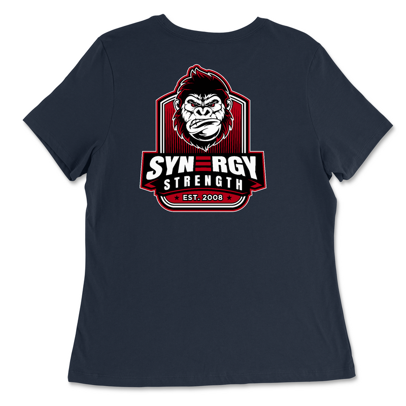 CrossFit Saskatoon Synergy Womens - Relaxed Jersey T-Shirt