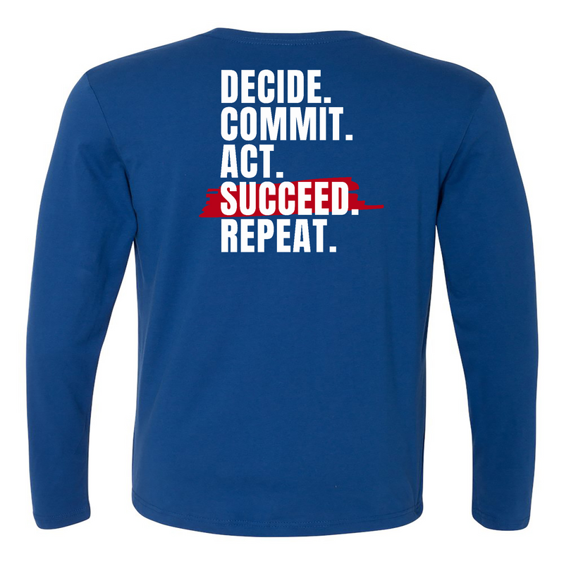 CrossFit Saskatoon Decide Commit Mens - Long Sleeve