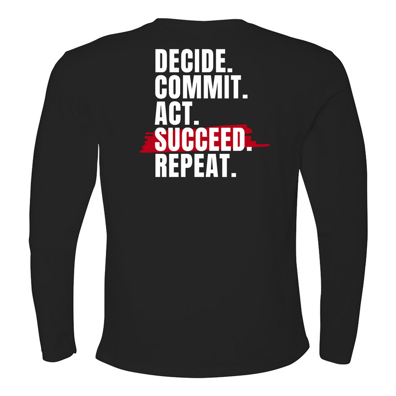 CrossFit Saskatoon Decide Commit Mens - Long Sleeve