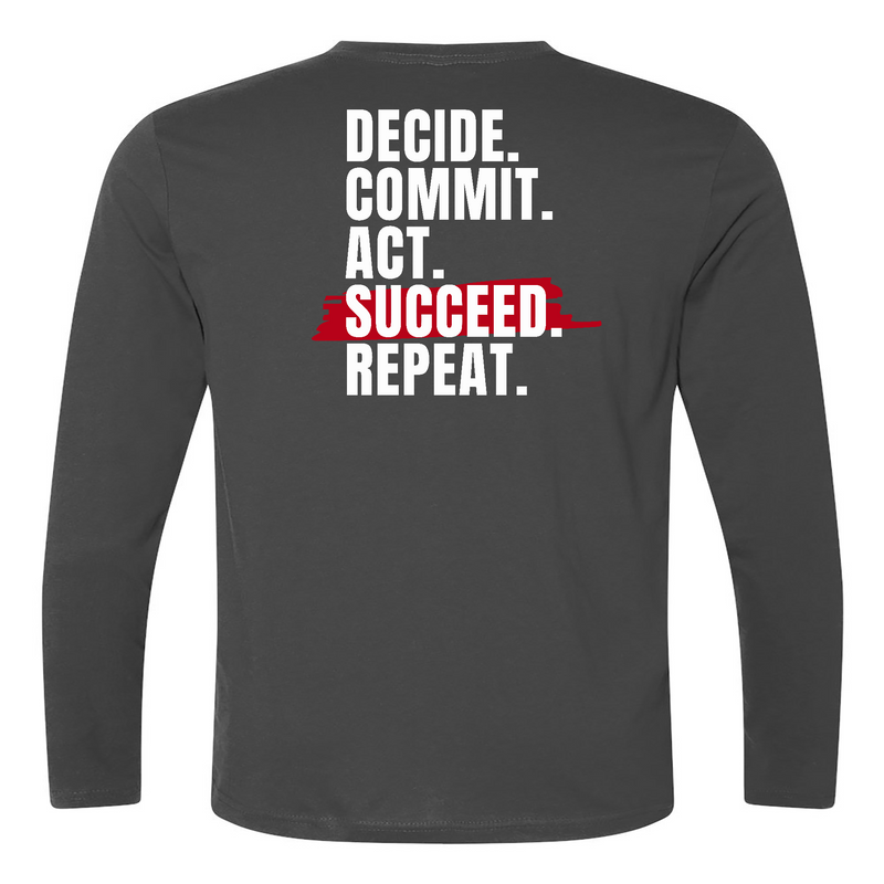 CrossFit Saskatoon Decide Commit Mens - Long Sleeve
