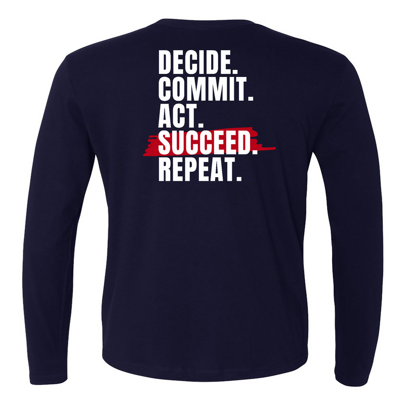 CrossFit Saskatoon Decide Commit Mens - Long Sleeve