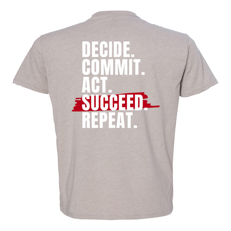 CrossFit Saskatoon Decide Commit Mens - T-Shirt
