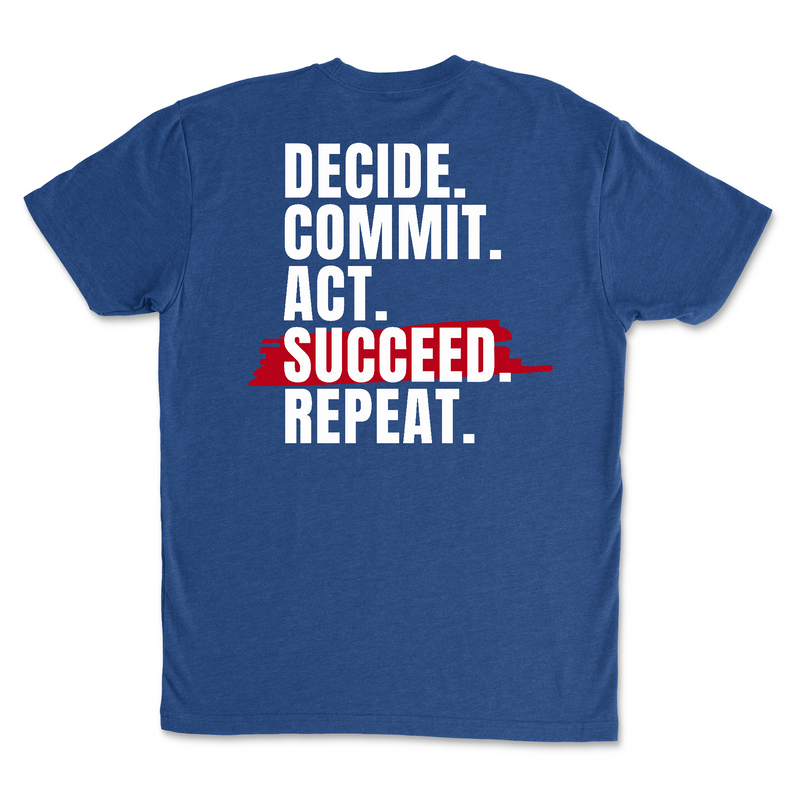 CrossFit Saskatoon Decide Commit Mens - T-Shirt