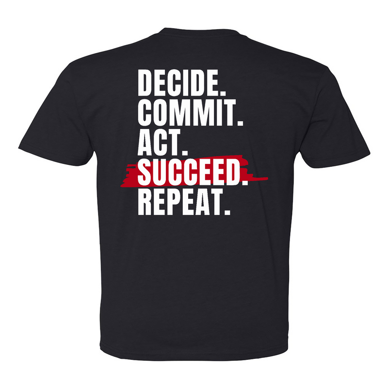 CrossFit Saskatoon Decide Commit Mens - T-Shirt
