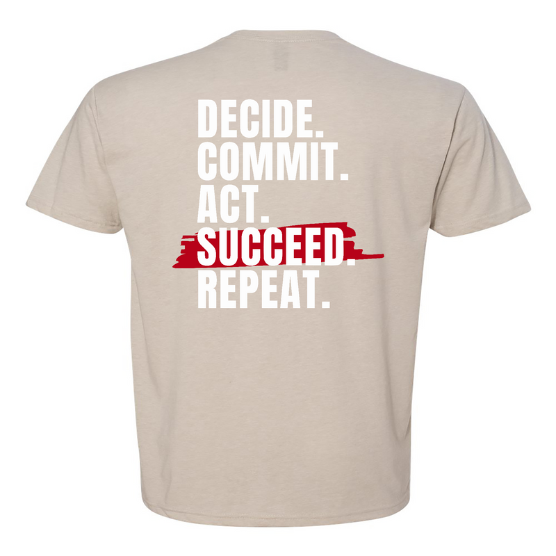 CrossFit Saskatoon Decide Commit Mens - T-Shirt