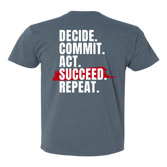 CrossFit Saskatoon Decide Commit Mens - T-Shirt