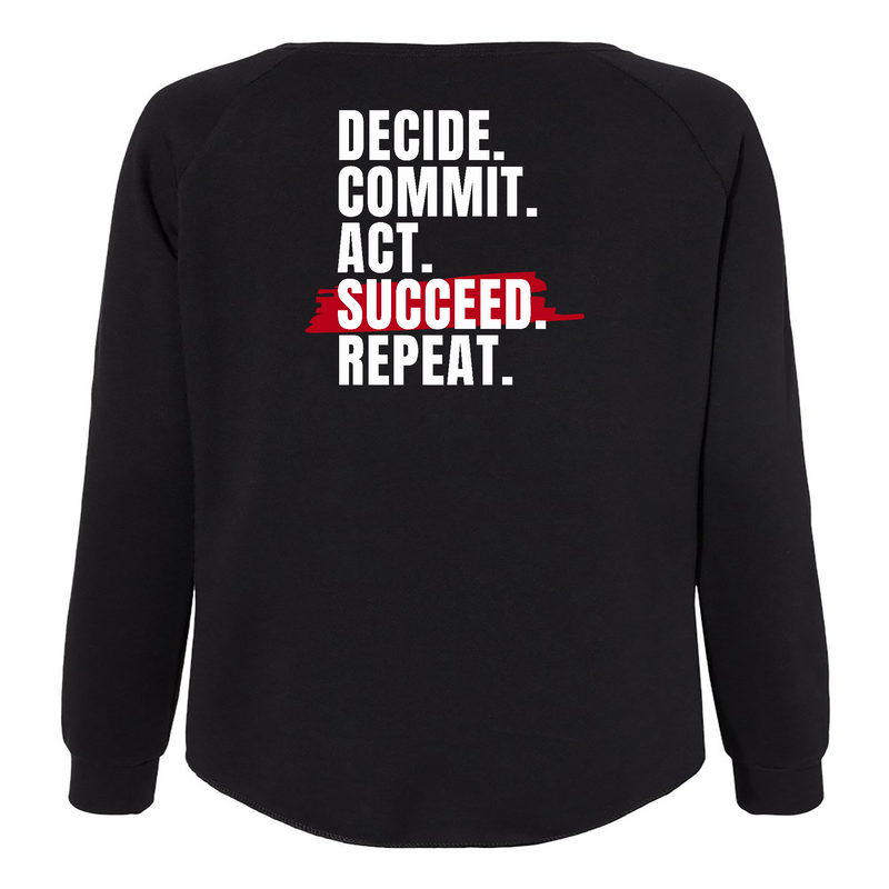 CrossFit Saskatoon Decide Commit Womens - CrewNeck