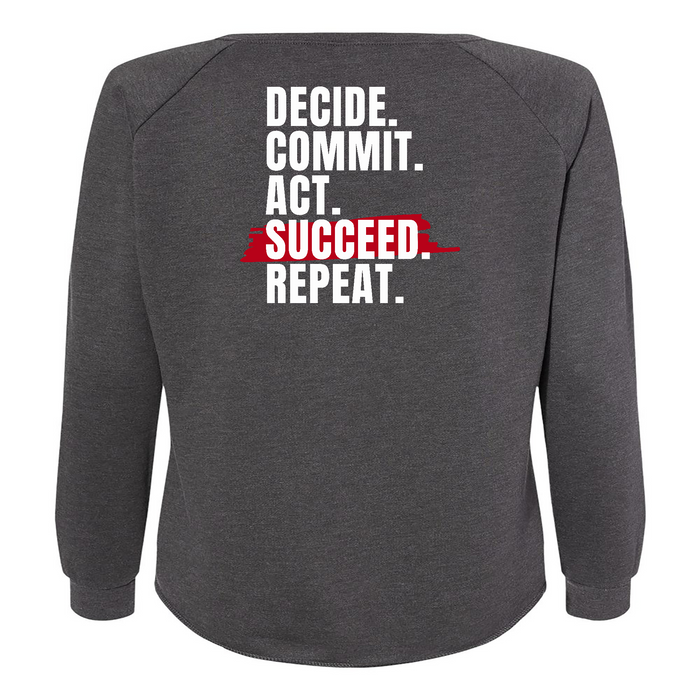 CrossFit Saskatoon Decide Commit Womens - CrewNeck