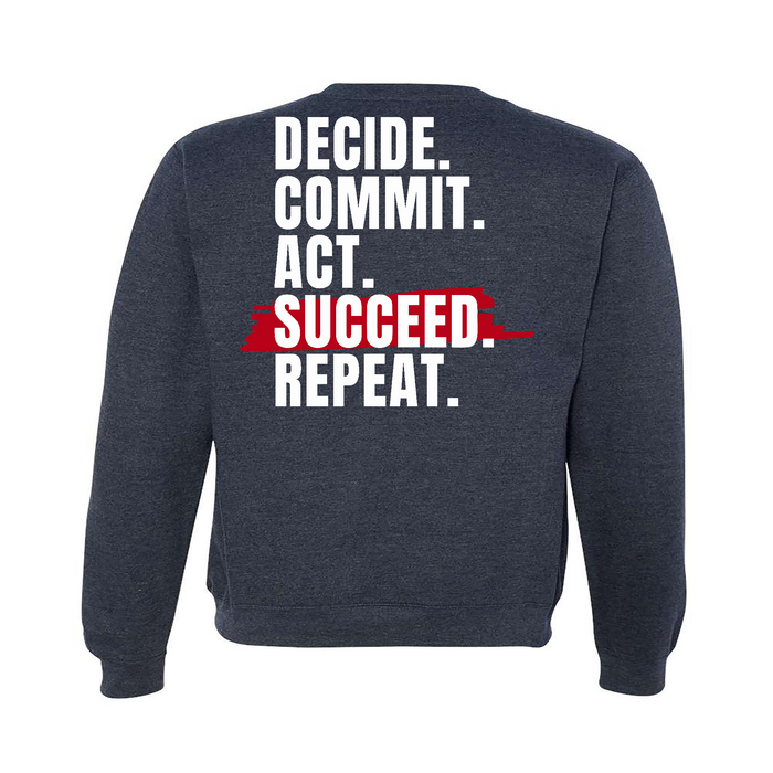 CrossFit Saskatoon Decide Commit Mens - Midweight Sweatshirt