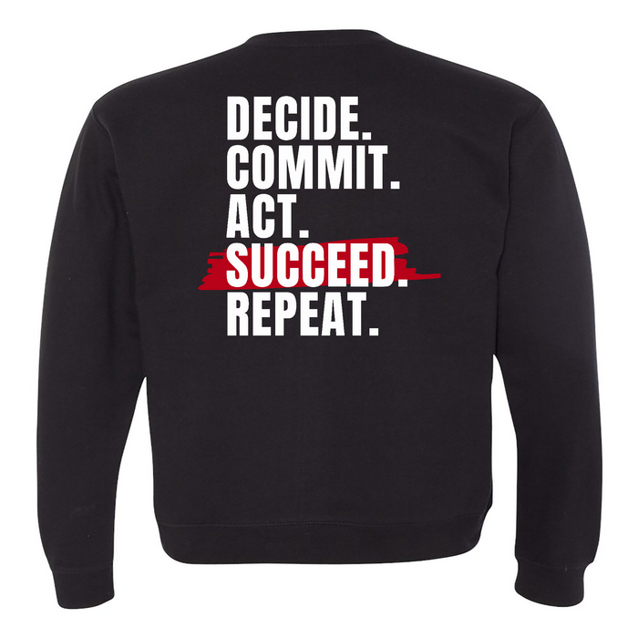 CrossFit Saskatoon Decide Commit Mens - Midweight Sweatshirt