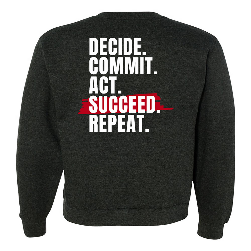 CrossFit Saskatoon Decide Commit Mens - Midweight Sweatshirt