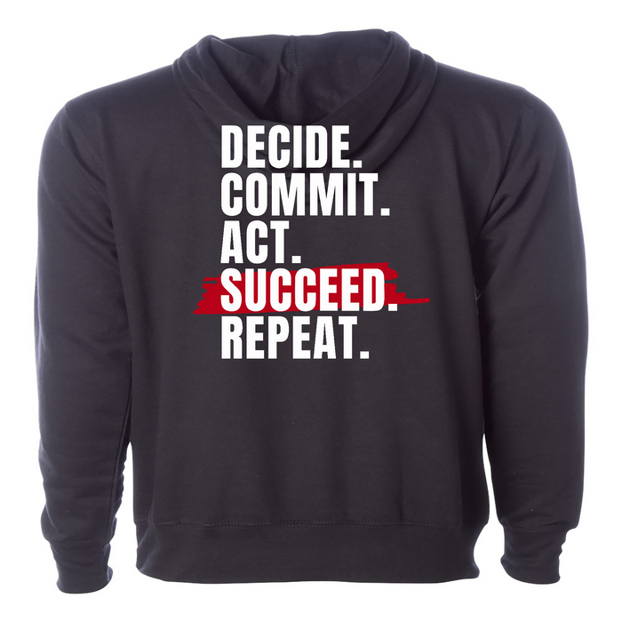 CrossFit Saskatoon Decide Commit Mens - Hoodie