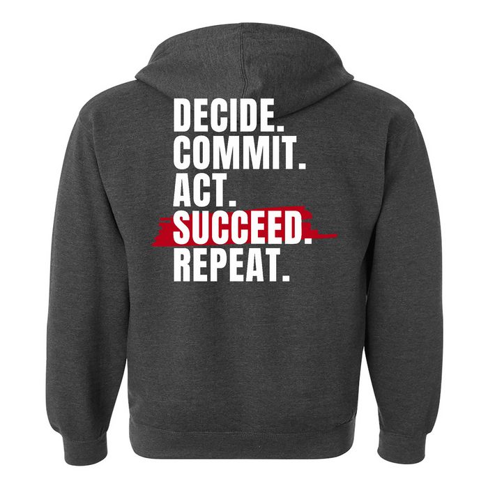 CrossFit Saskatoon Decide Commit Mens - Hoodie