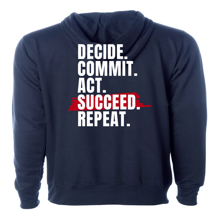 CrossFit Saskatoon Decide Commit Mens - Hoodie