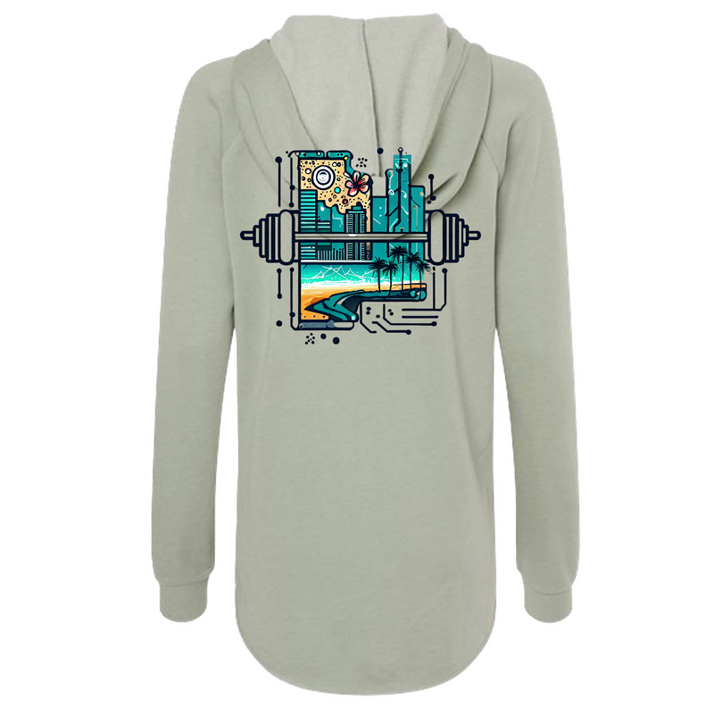CrossFit Silicon Valley Beach Womens - Hoodie