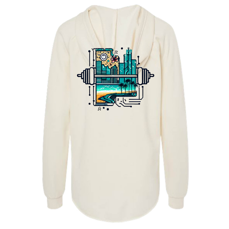 CrossFit Silicon Valley Beach Womens - Hoodie