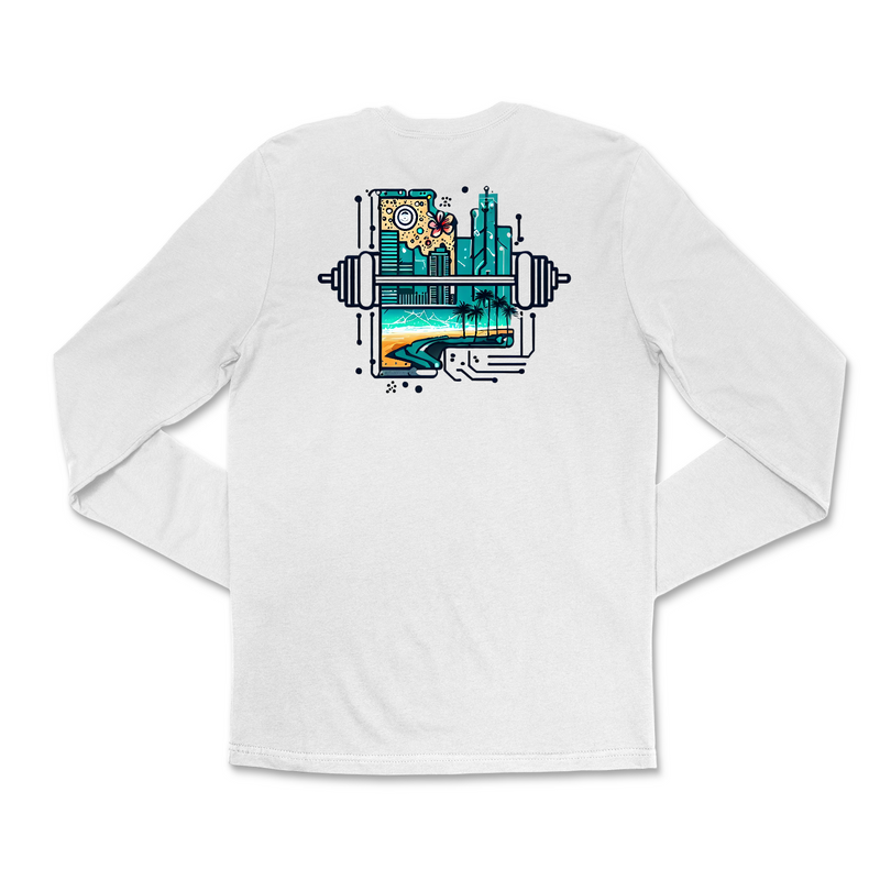 CrossFit Silicon Valley Beach Mens - Long Sleeve