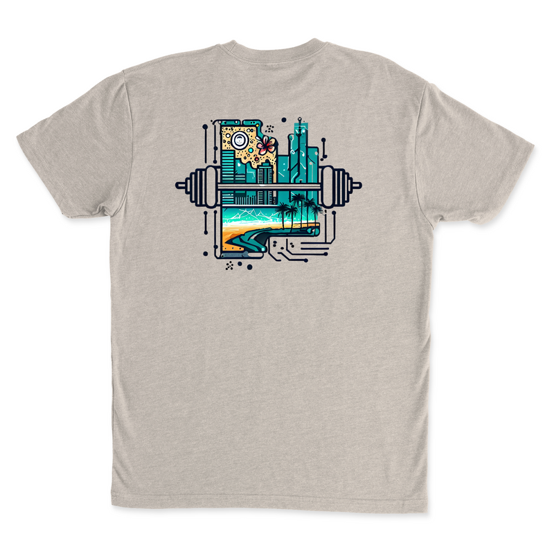 CrossFit Silicon Valley Beach Mens - T-Shirt