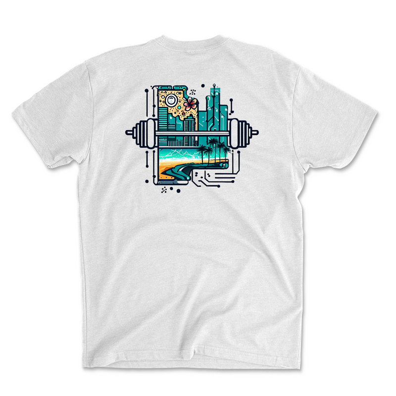 CrossFit Silicon Valley Beach Mens - T-Shirt