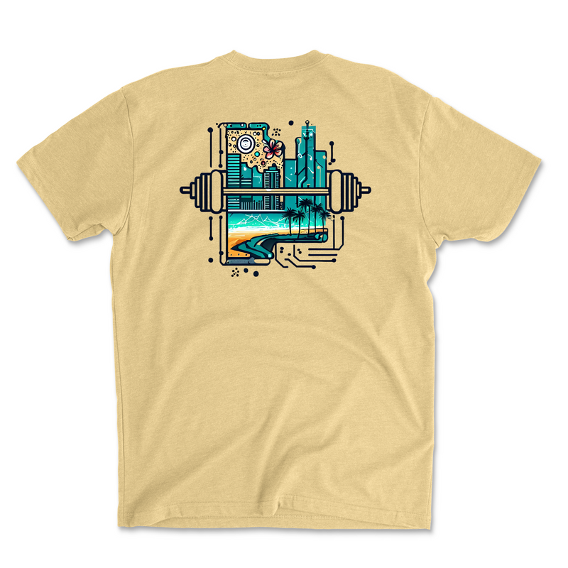 CrossFit Silicon Valley Beach Mens - T-Shirt