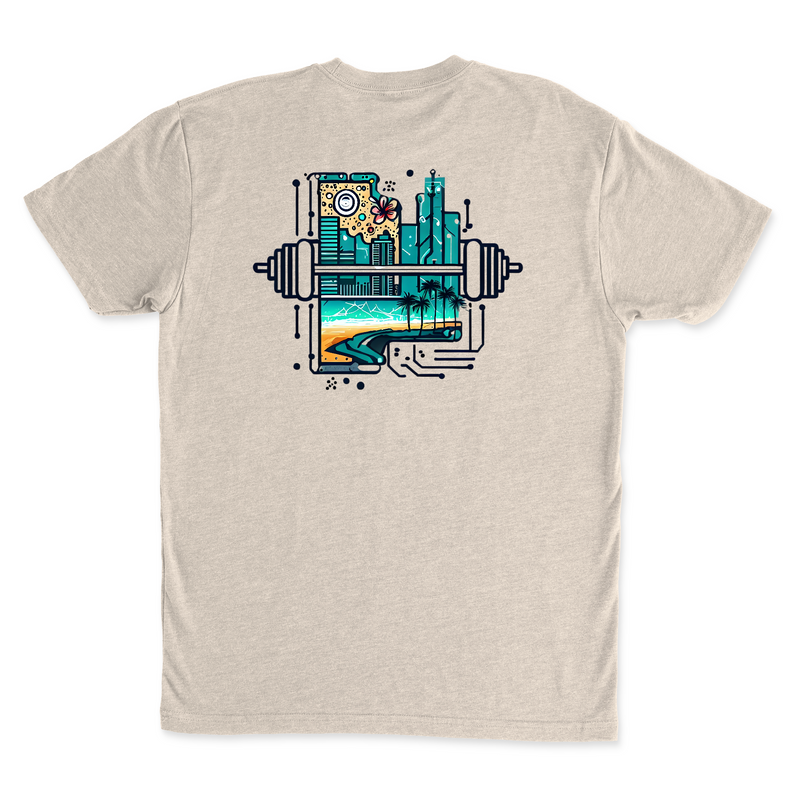 CrossFit Silicon Valley Beach Mens - T-Shirt