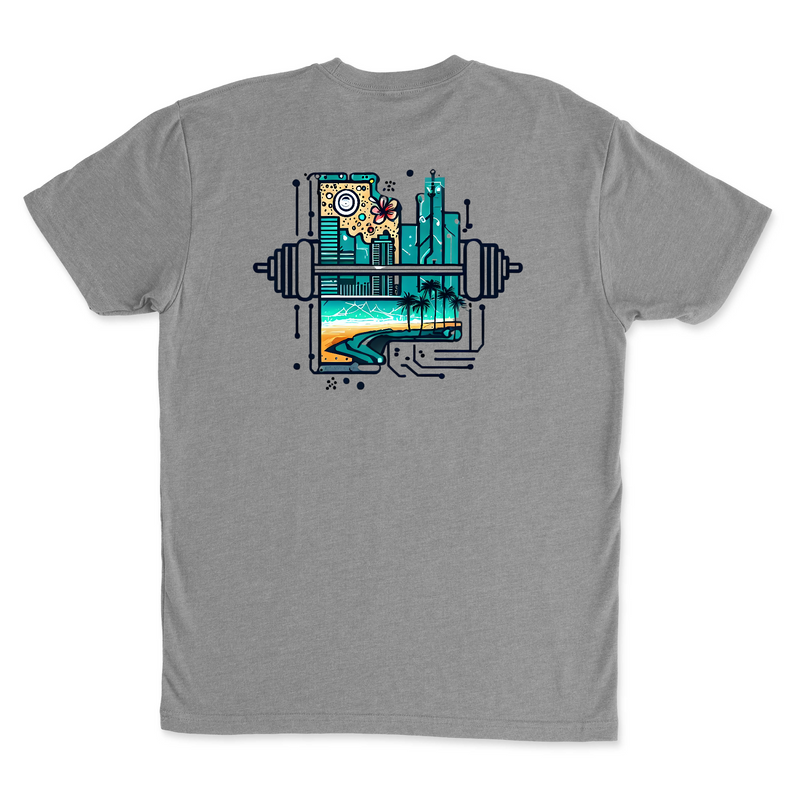 CrossFit Silicon Valley Beach Mens - T-Shirt