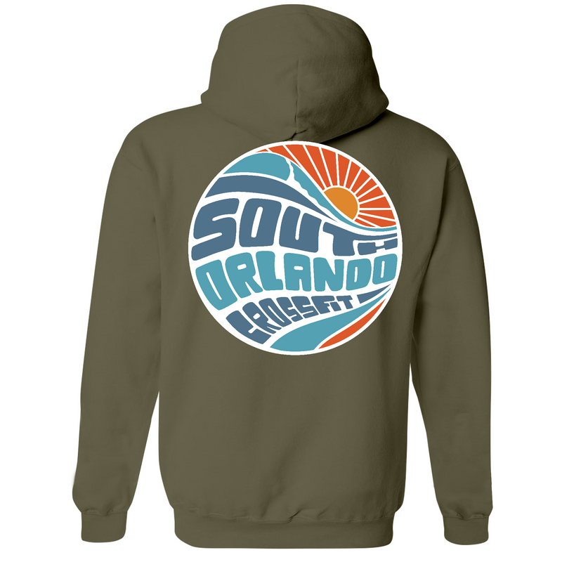 South Orlando CrossFit Surfer Mens - Hoodie