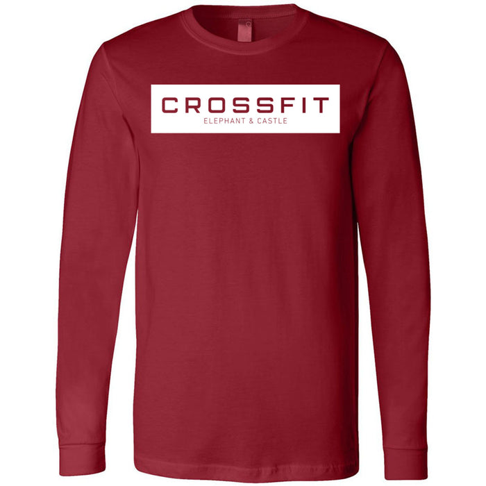 CrossFit Elephant and Castle - 202 - Blocked - Men's Long Sleeve T-Shirt