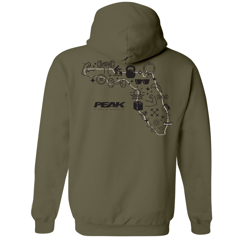Peak 360 CrossFit Florida Peak Mens - Hoodie