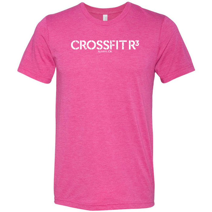 CrossFit R3 - 100 - White - Men's Triblend T-Shirt