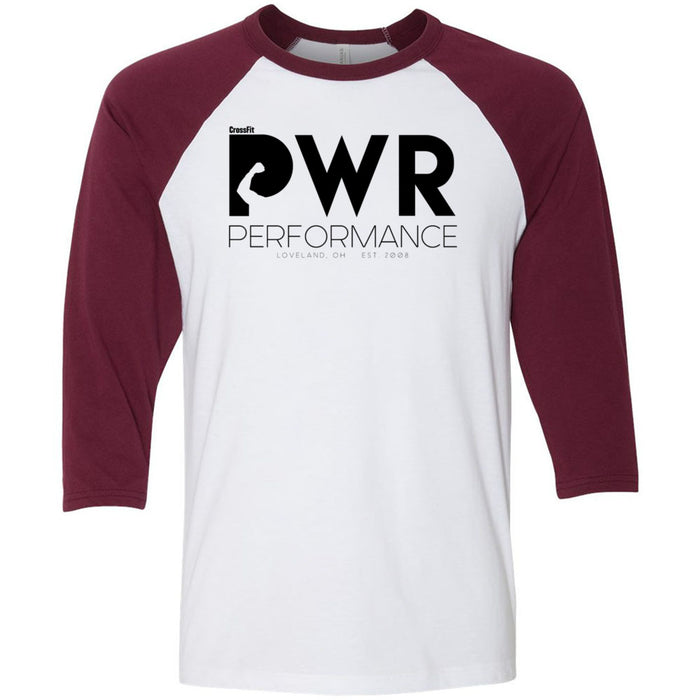 CrossFit Power Performance - 100 - PWR - Men's Three-Quarter Sleeve