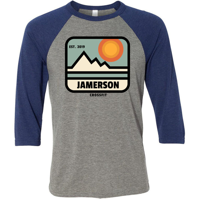 Jamerson CrossFit - 100 - Wilderness 12 - Men's Baseball T-Shirt