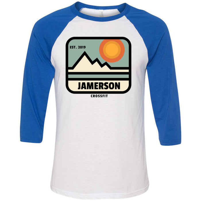 Jamerson CrossFit - 100 - Wilderness 12 - Men's Baseball T-Shirt