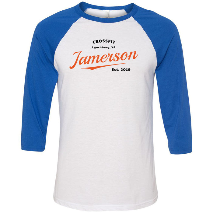 Jamerson CrossFit - 100 - Insignia 2 - Men's Baseball T-Shirt