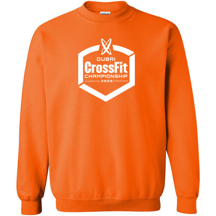 Dubai CrossFit Championship - 100 - White - Crewneck Sweatshirt