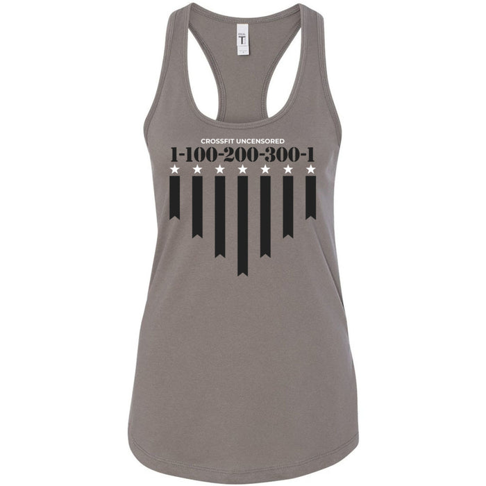 CrossFit Uncensored - 100 - 1-100-200-300-1 - Women's Tank
