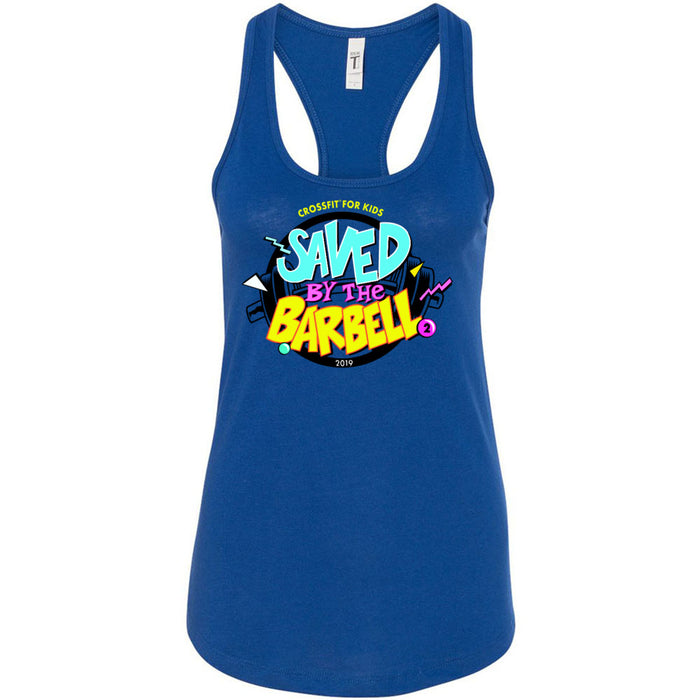 CROSSFIT FOUNDATION - SAVED BY THE BARBELL WOMEN'S TANK