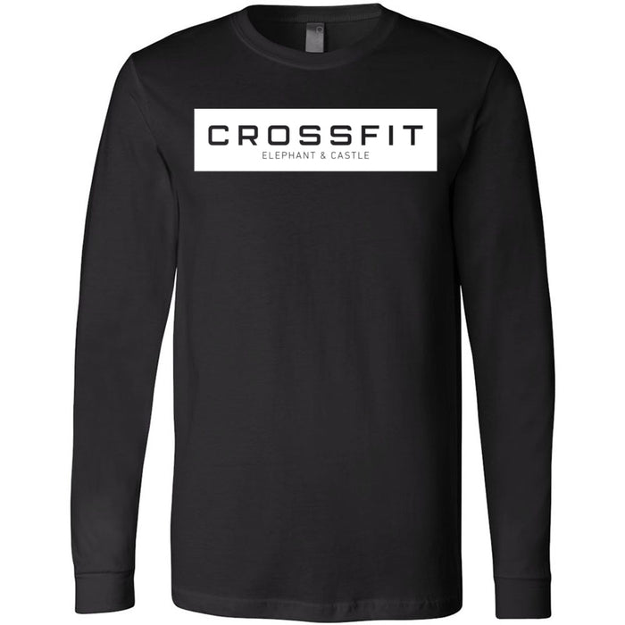 CrossFit Elephant and Castle - 202 - Blocked - Men's Long Sleeve T-Shirt