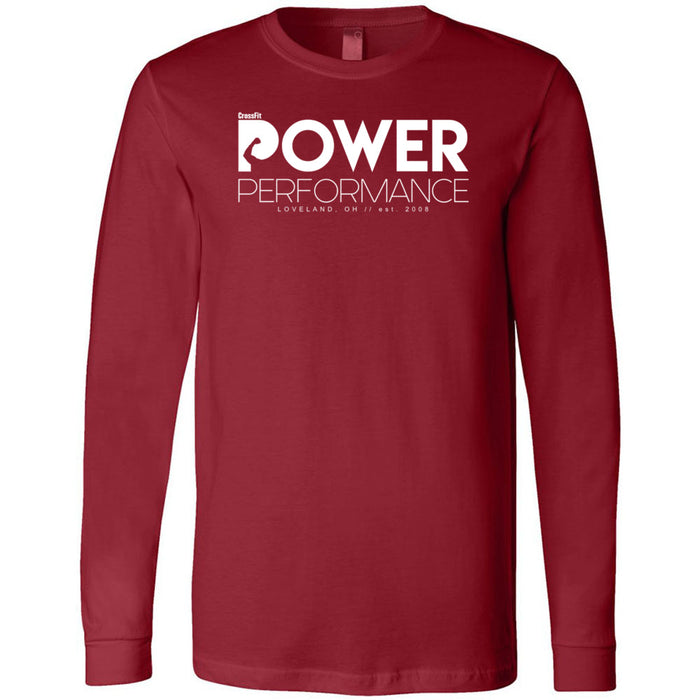 CrossFit Power Performance - 100 - Standard 3501 - Men's Long Sleeve T-Shirt