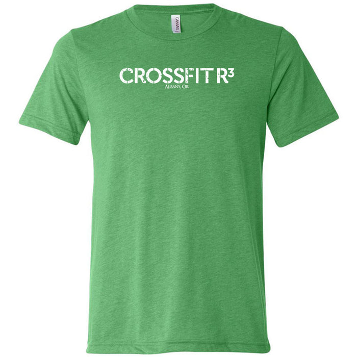 CrossFit R3 - 100 - White - Men's Triblend T-Shirt