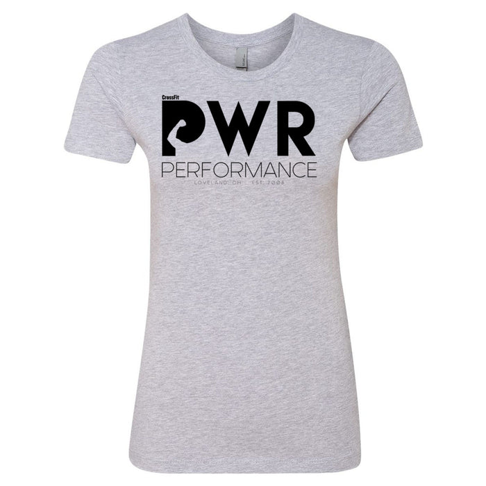 CrossFit Power Performance - 100 - PWR - Women's Boyfriend T-Shirt