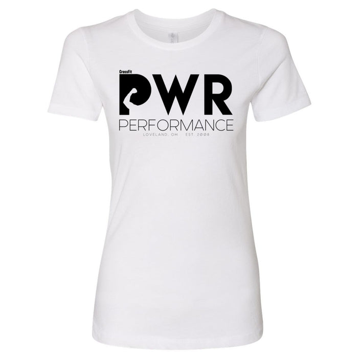 CrossFit Power Performance - 100 - PWR - Women's Boyfriend T-Shirt