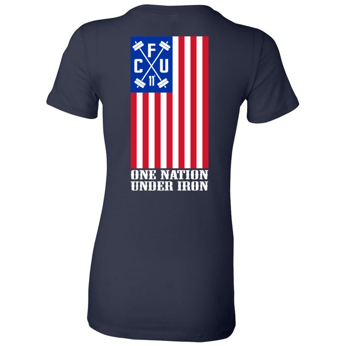 CrossFit Uncensored - 200 - Flag - Women's T-Shirt