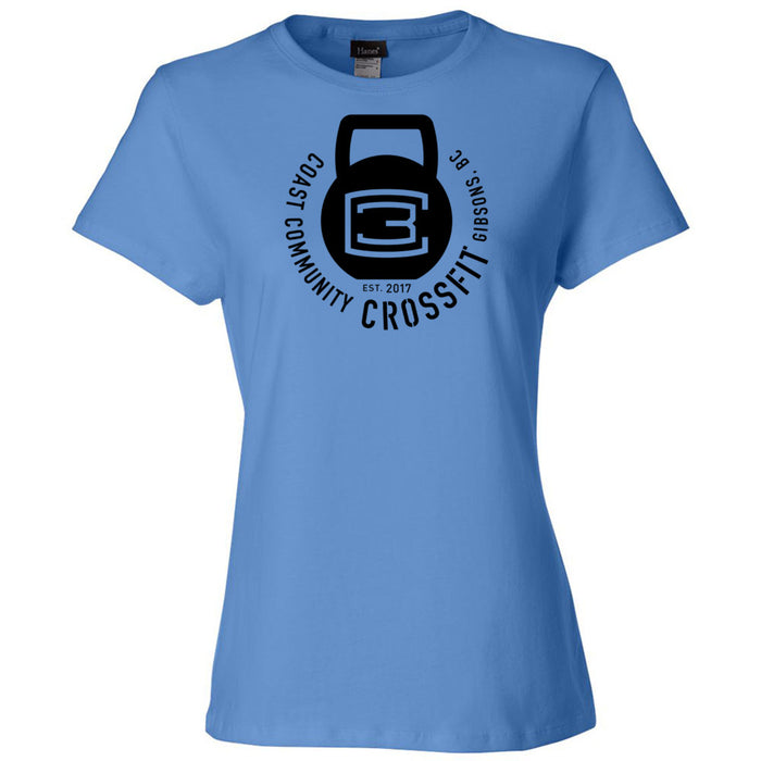 CrossFit Gibsons - 100 - Kettlebell Women's T-Shirt