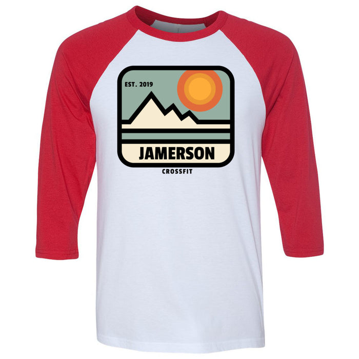 Jamerson CrossFit - 100 - Wilderness 12 - Men's Baseball T-Shirt