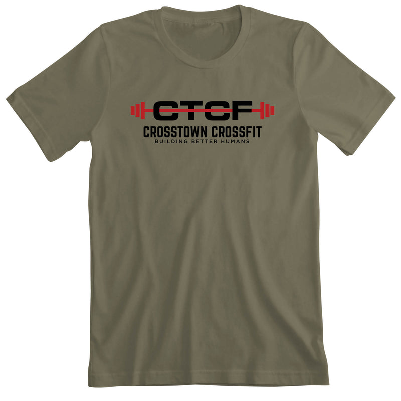 Crosstown CrossFit Barbell - Men's T-Shirt