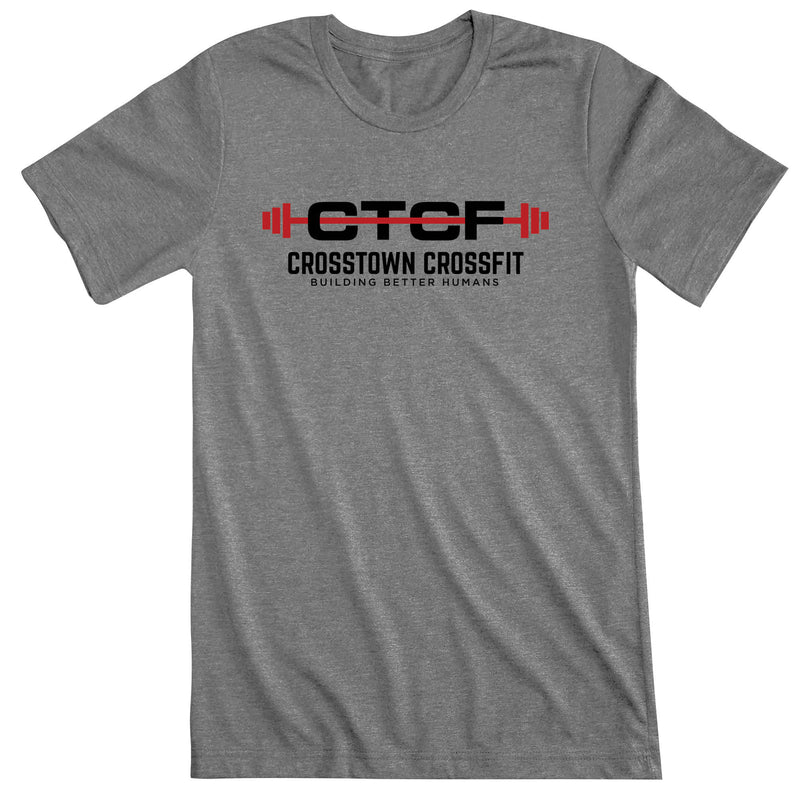 Crosstown CrossFit Barbell - Men's T-Shirt