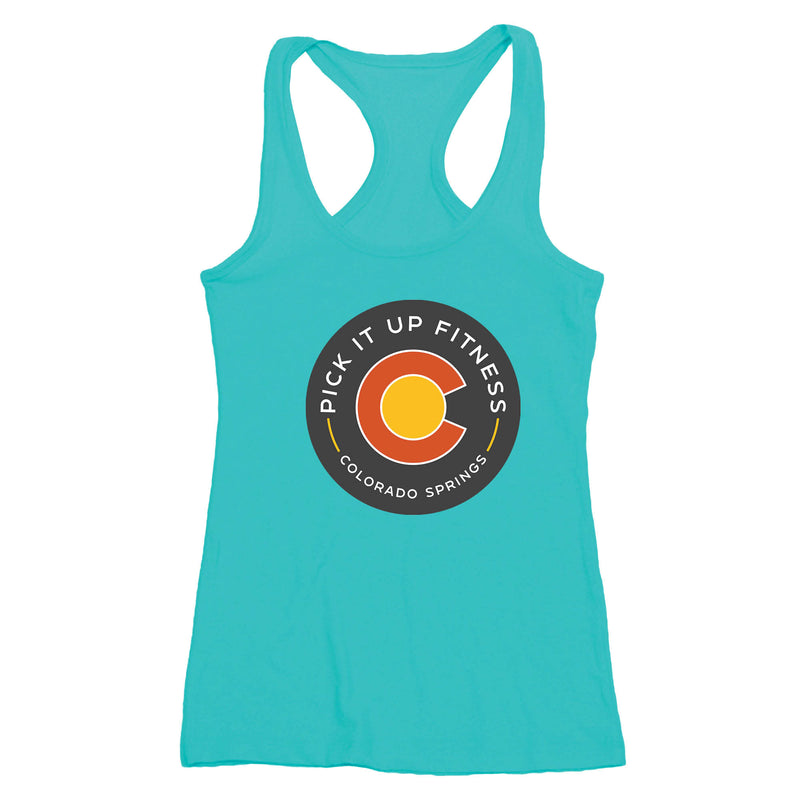 Pick It Up Fitness - 100 - Round - Women's Tank