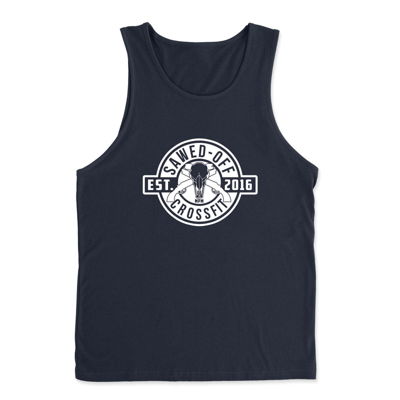 Sawed-Off CrossFit - One Color - Mens - Tank Top